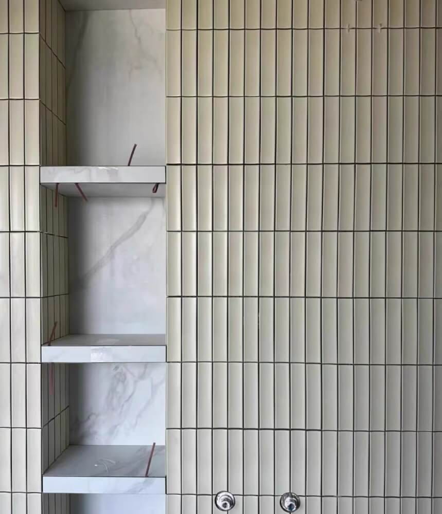 โมเสค TIMELESS TILES รุ่น TIPZY 27.5X29.6 ซม. สีเบจ ผิวด้าน กระเบื้องผนัง_6